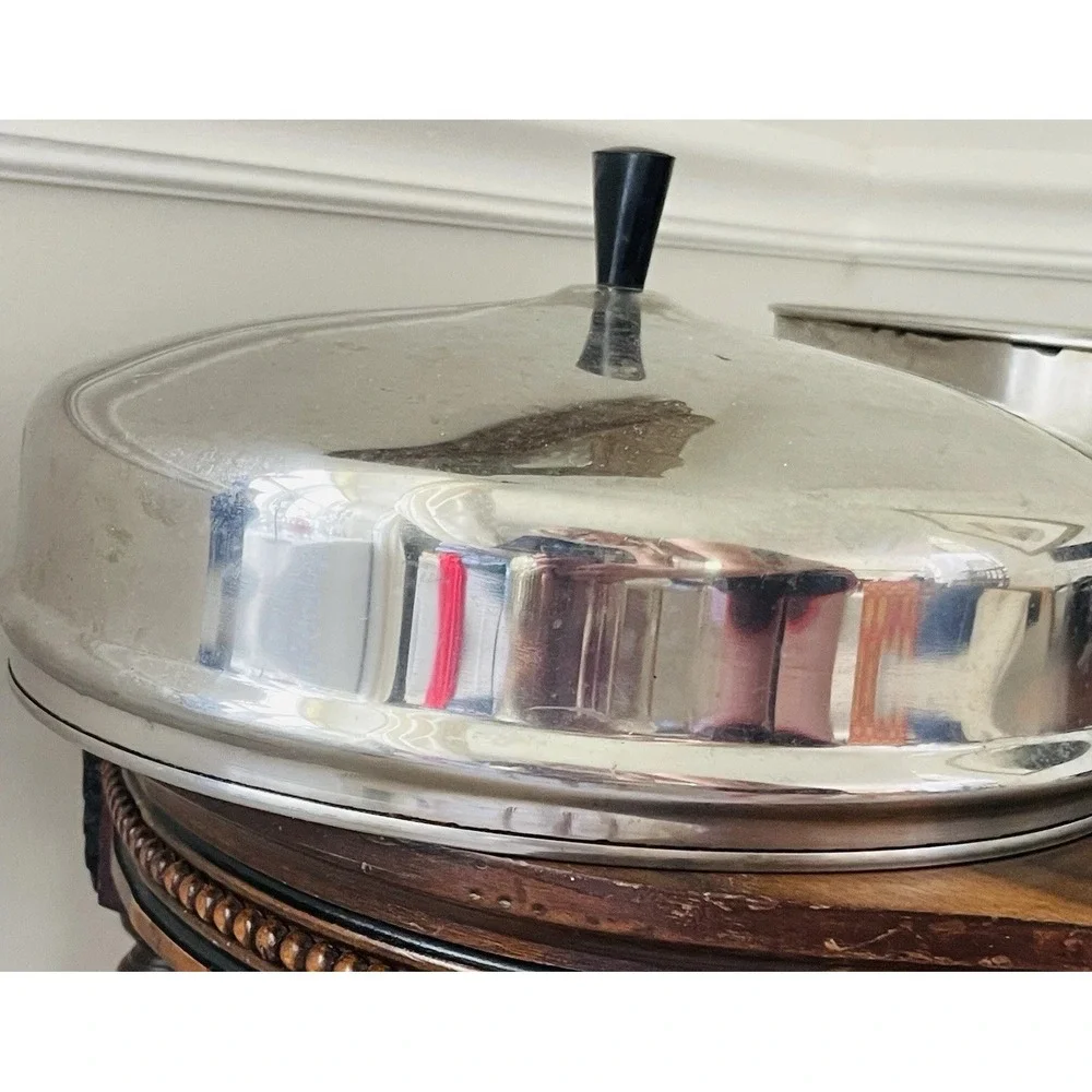 Farberware 312B Electric Fry Pan Stainless Steel 12